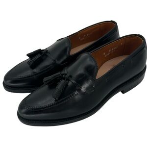 Allen Edmonds Grayson Black Tassel Loafers
